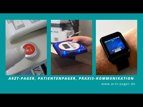 Patienten-Pager von Alpha11 GmbH