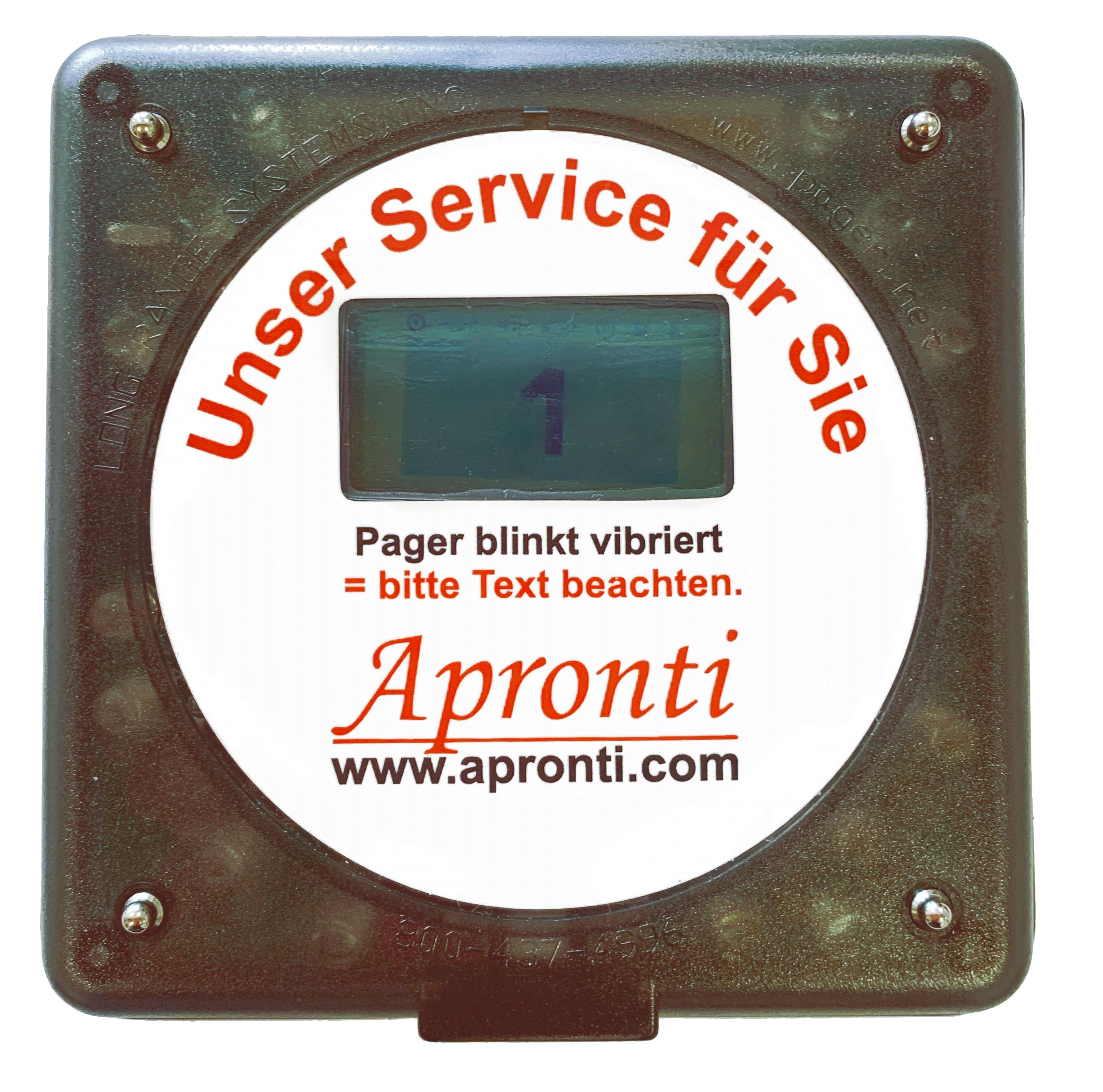 PatientenPager ArztPager, Patientenpager, PraxisKommunikation Alpha11